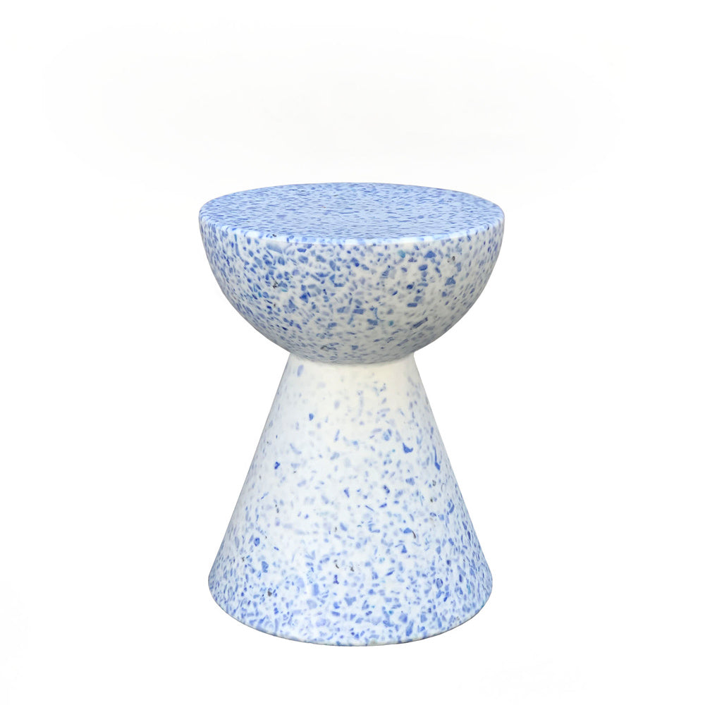 Pale Blue Moon Stool