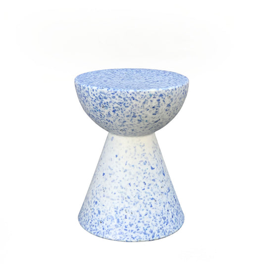 Pale Blue Moon Stool